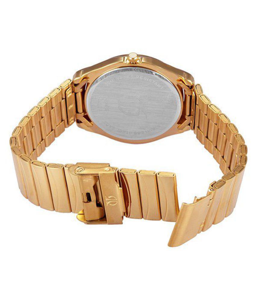 GOLDEN ANALOG WATCH